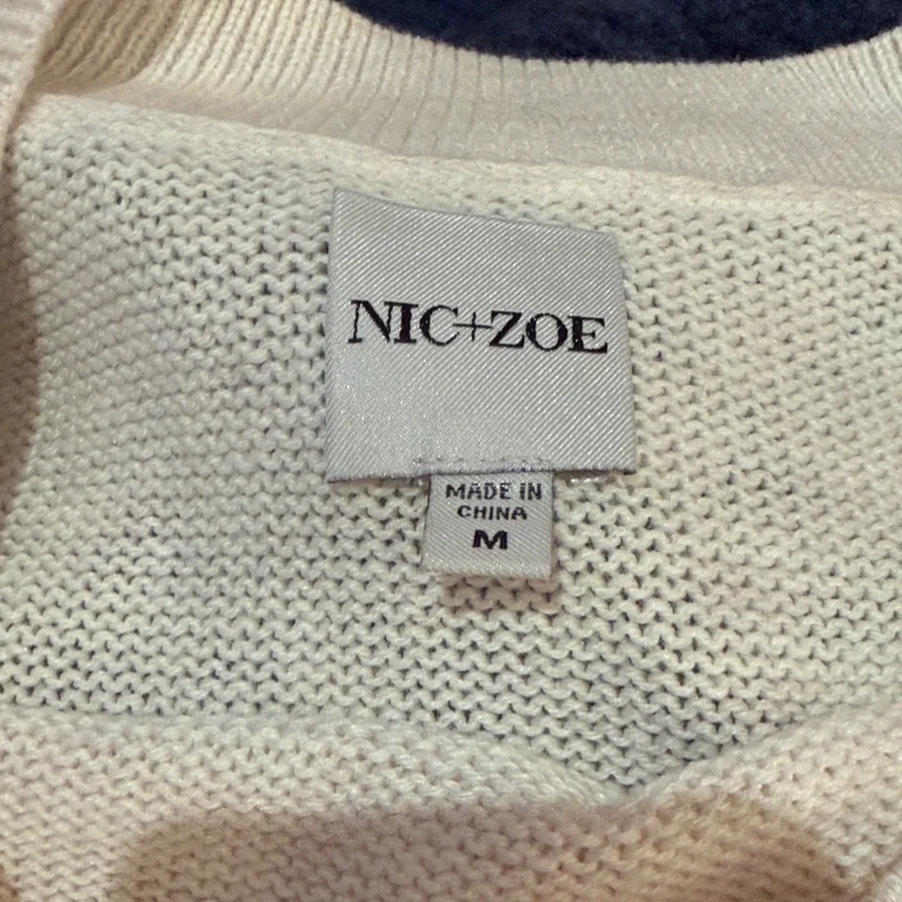 Nic + Zoe Subtle Shine Sequin Sweater - Picture 4 of 12